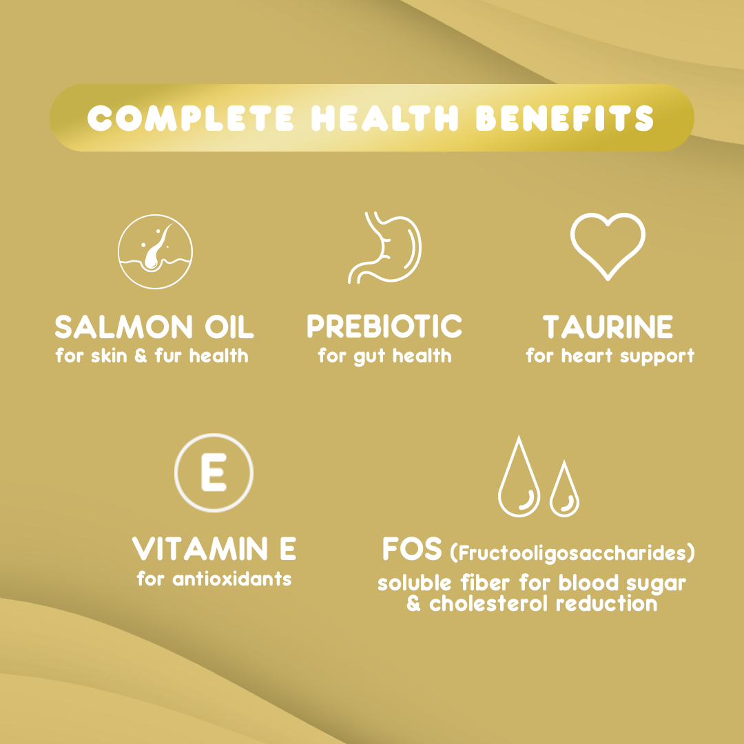 Okiko White Tuna Meat Topping Chicken in Gravy 70g | Cat Food (5pcs. for P120) (Save P105) (Expiry date Dec. 25, 2025)