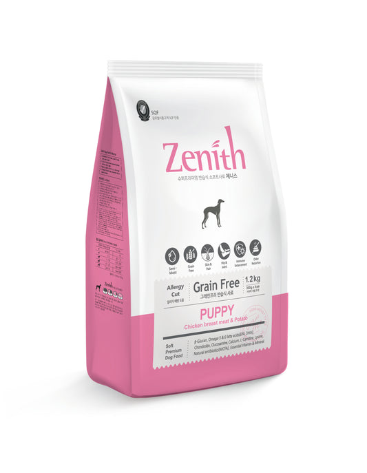 Zenith Grain-Free Soft Moist Dog Food Chicken Breast & Potato - for Puppy (1.2kg)