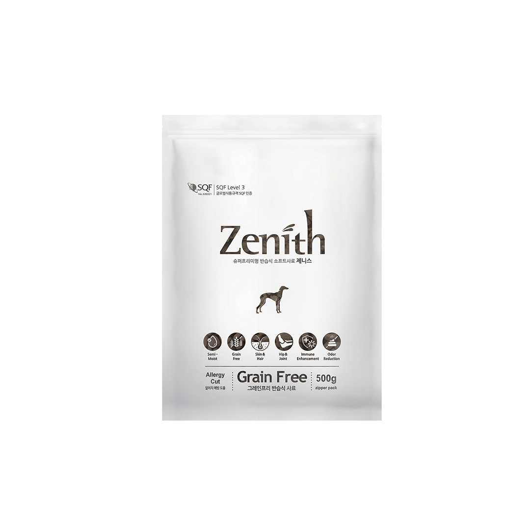 Zenith Grain-Free Soft Moist Dog Food Chicken Breast & Potato - for Puppy 500g