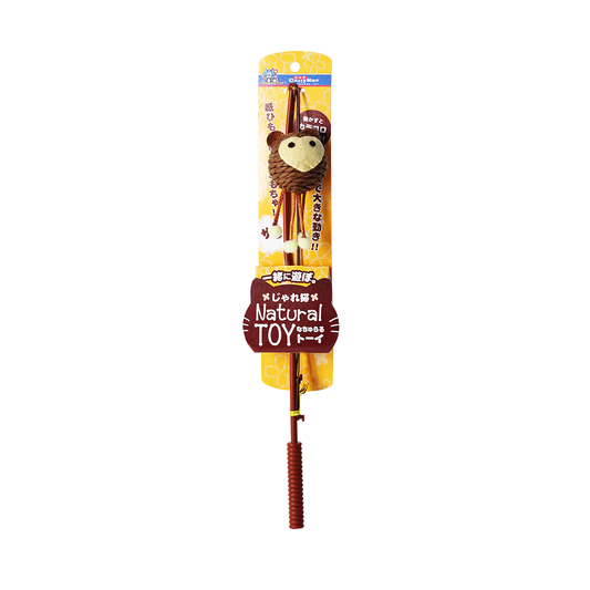 Cattyman Cat Stick Toy - Monkey