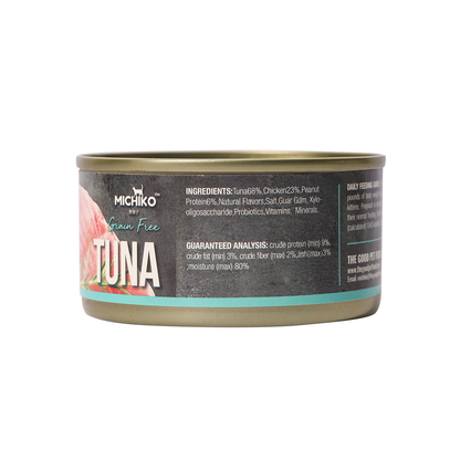 Michiko Tuna Canned Wet Cat Food (Grain Free)