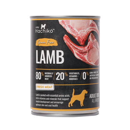 Hachiko Lamb Canned Wet Dog Food (Grain Free)