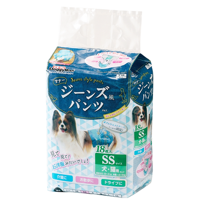 Doggyman Fashion Print Disposable Pet Diaper SS