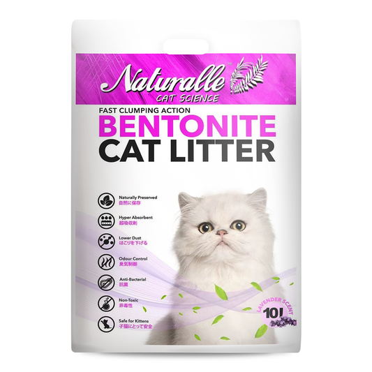 Naturalle Bentonite Cat Litter - Lavender 10L