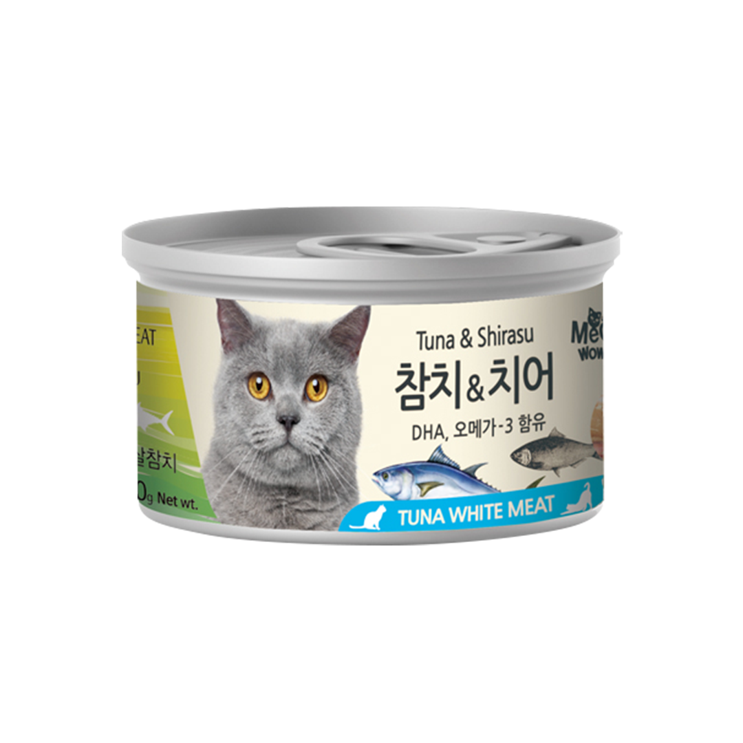 Meowow Tuna & Shirasu Wet Food