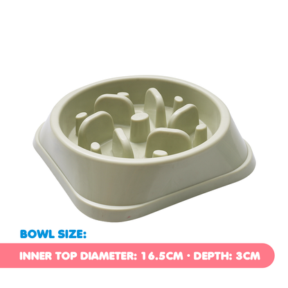 Kochi Pets Slow Food Bowl PP Green