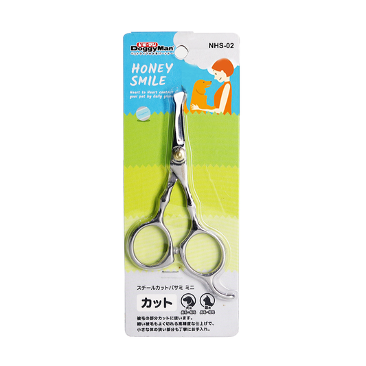 Doggyman Grooming Scissor for Sensitive Areas 4.5"