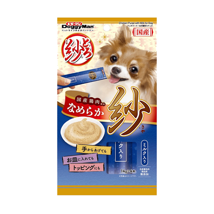 Doggyman Chicken Puree with Milk for Dog 14g  x 5 packs