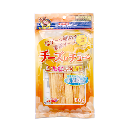 Doggyman Cheese Flavored Chewing Stick for Dog 80g