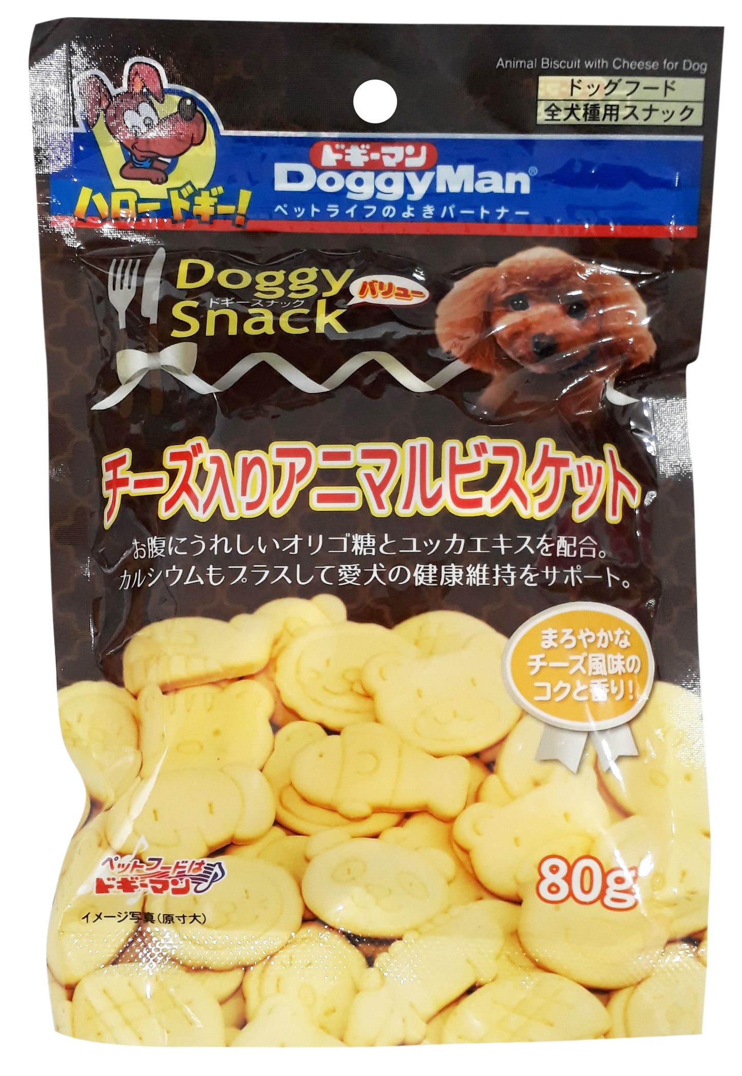 Doggyman Animal Shaped Biscuit with Cheese