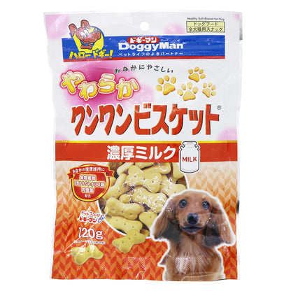 Doggyman SOFT Biscuit with Rich Milk 120g