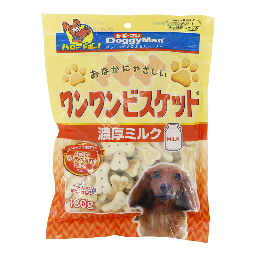 Doggyman CRUNCHY with Rich Milk Biscuit 180g