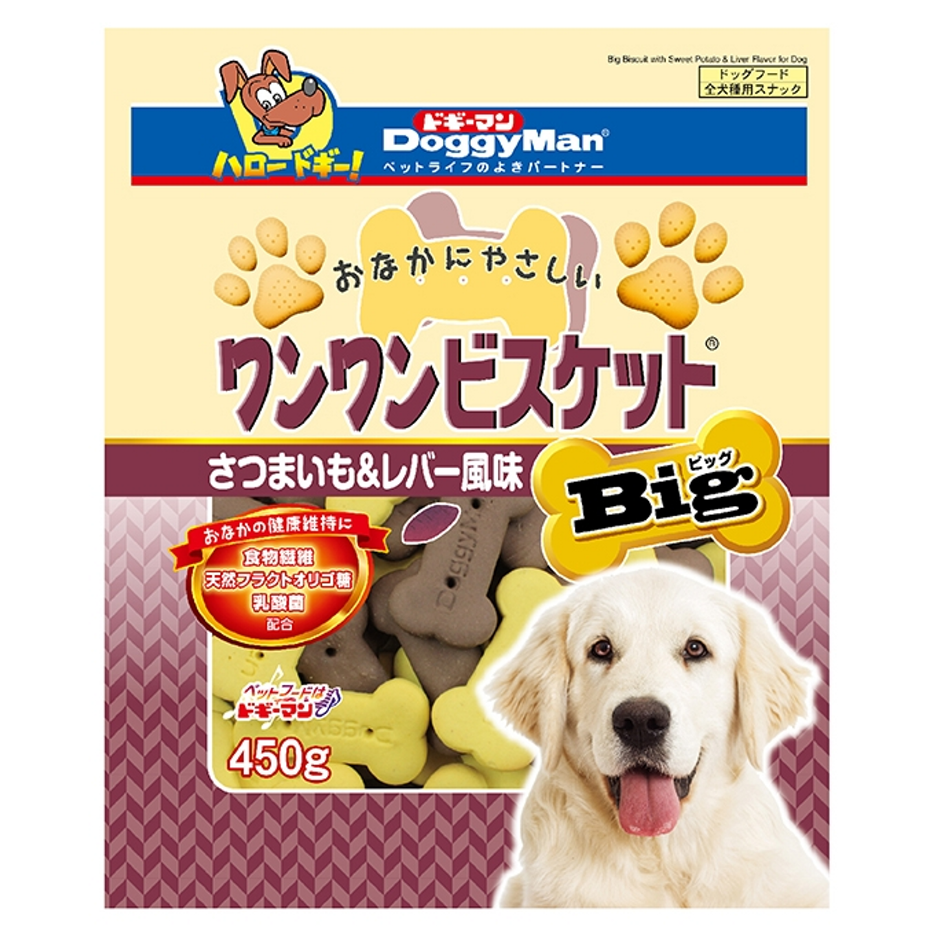 Doggyman Biscuit Big Sweet Potato Chicken