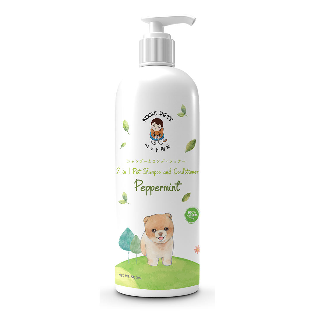 Kochi Pets 2 in 1 Pet Shampoo & Conditioner - Peppermint