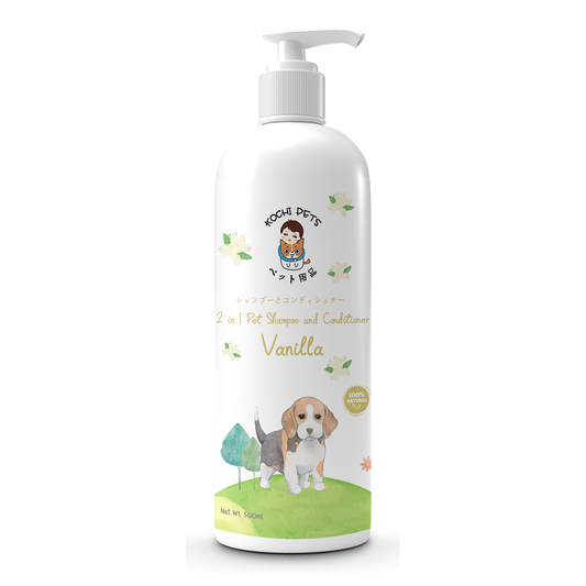 Kochi Pets 2 in 1 Pet Shampoo & Conditioner - Vanilla