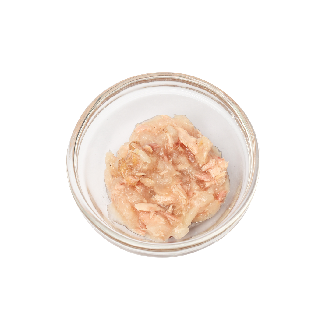 Okiko White Tuna Meat Topping Katsuobushi in Soft Jelly