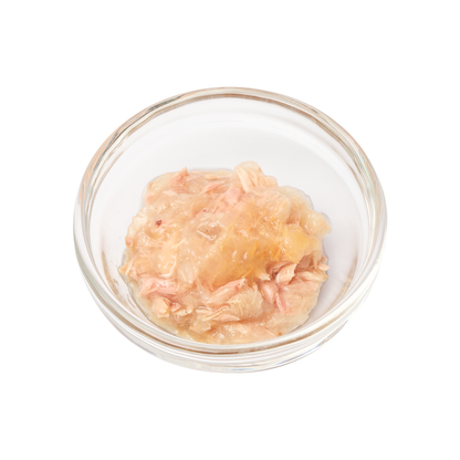 Okiko White Tuna Meat Topping Shrimp & Scallop in Soft Jelly