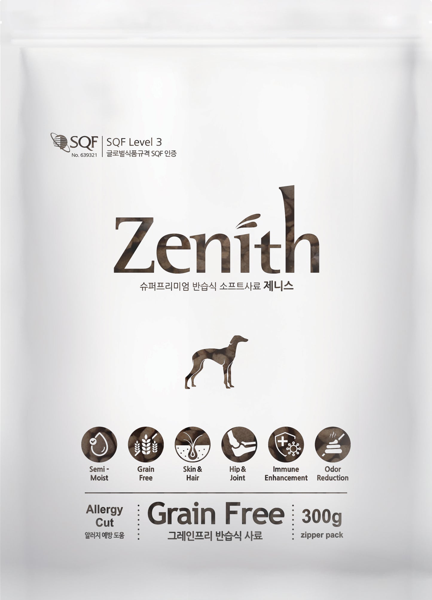 Zenith Premium Soft Type Dog Food Lamb, Chicken & Rice (Blue -Mini Bite) (300g)